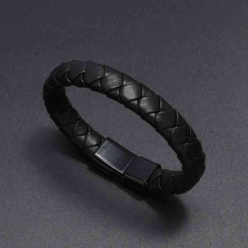 Braided Leather Bracelet