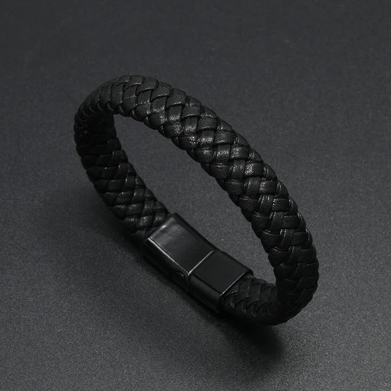 Braided Leather Bracelet