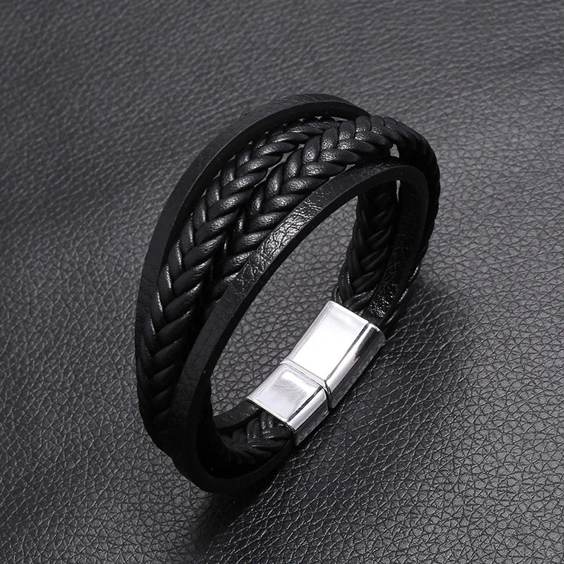 Braided Leather Bracelet