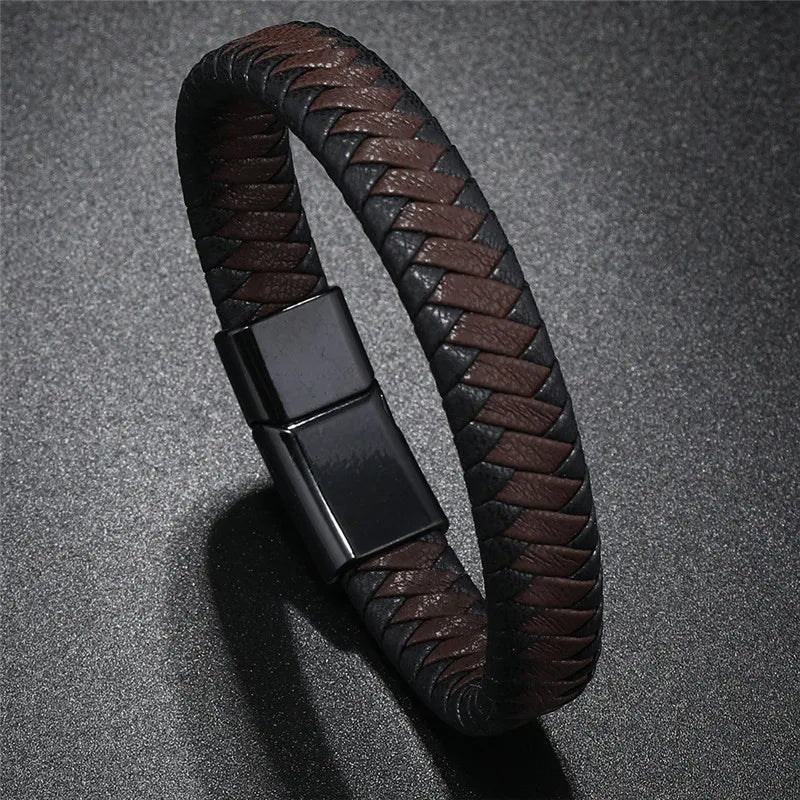 Braided Leather Bracelet