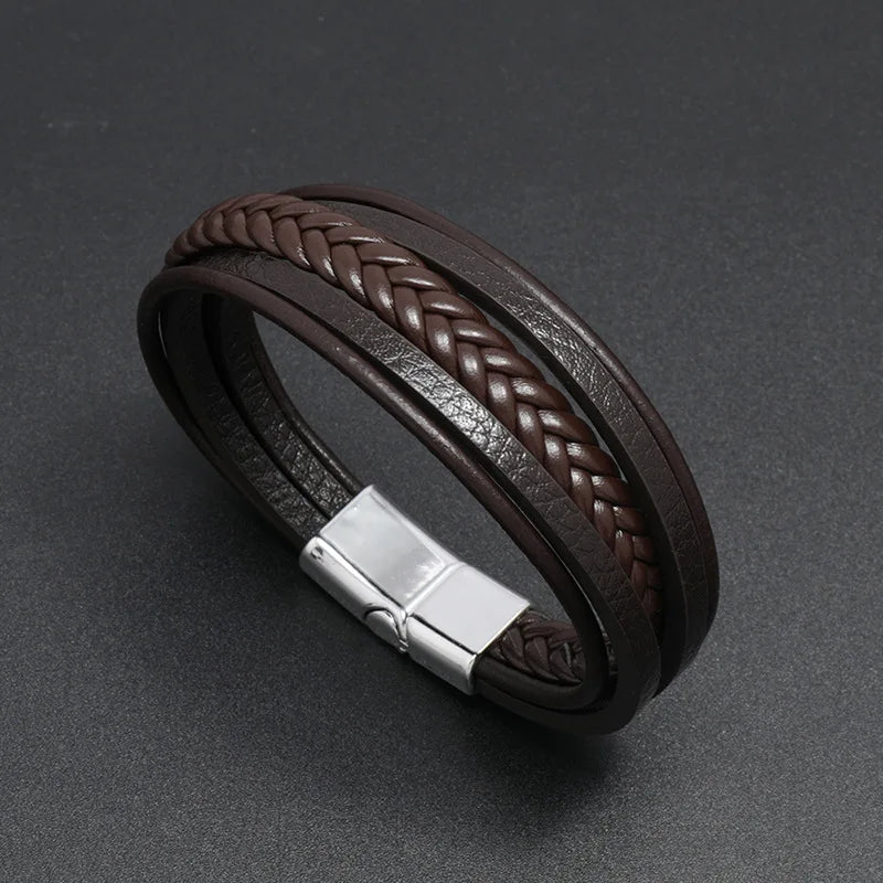 Braided Leather Bracelet