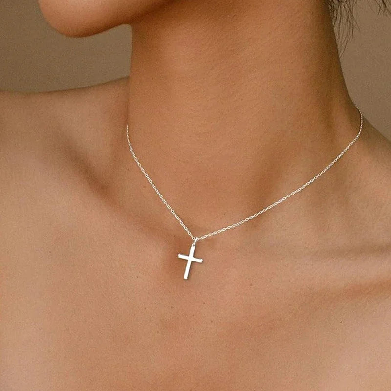 Classic Cross Pendant Necklace