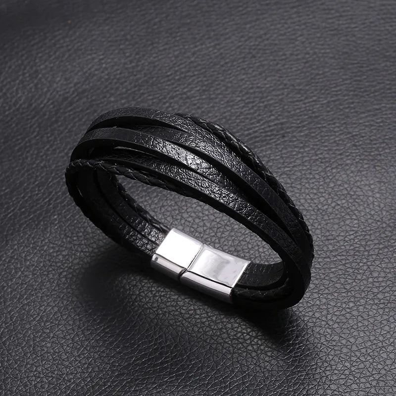 Braided Leather Bracelet