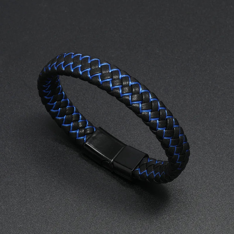 Braided Leather Bracelet