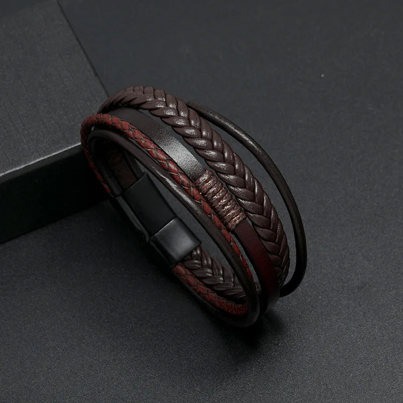 Braided Leather Bracelet