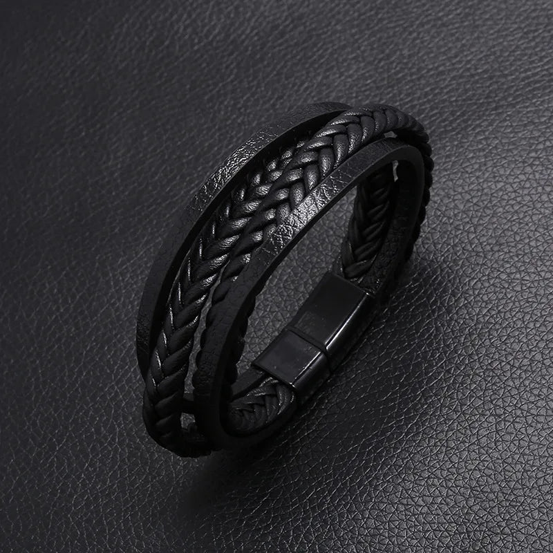 Braided Leather Bracelet