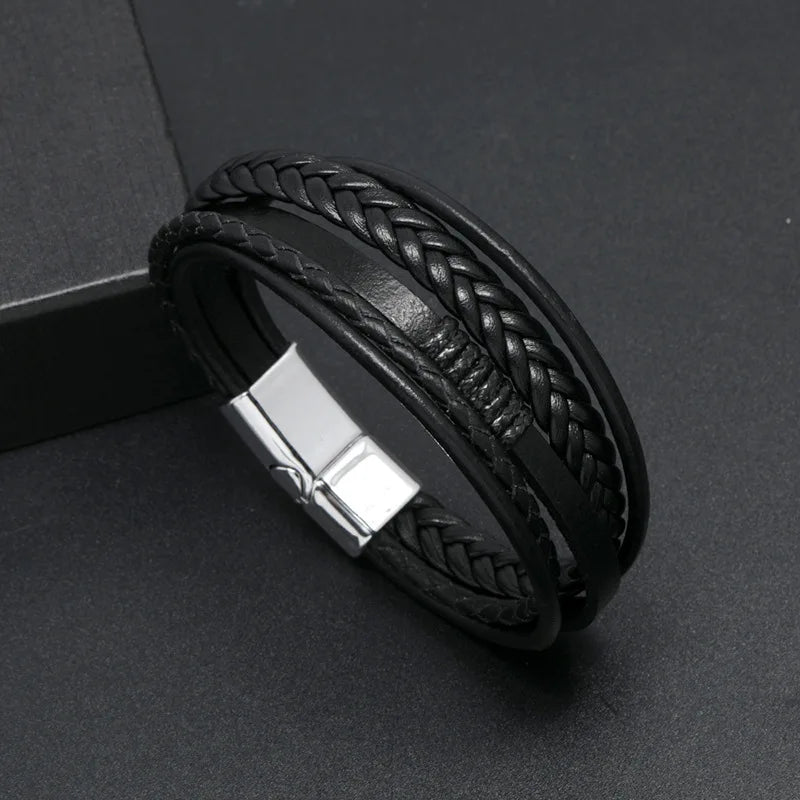 Braided Leather Bracelet