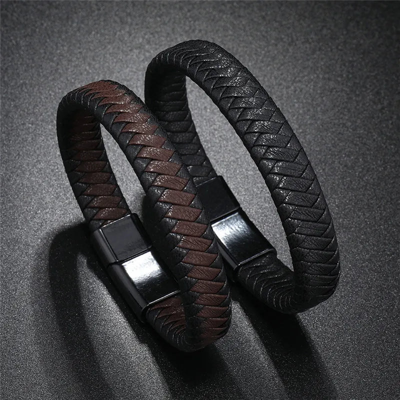 Braided Leather Bracelet