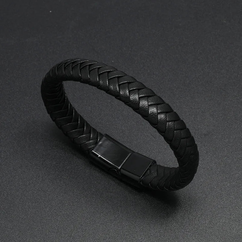 Braided Leather Bracelet