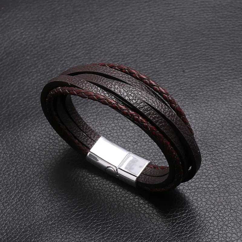 Braided Leather Bracelet