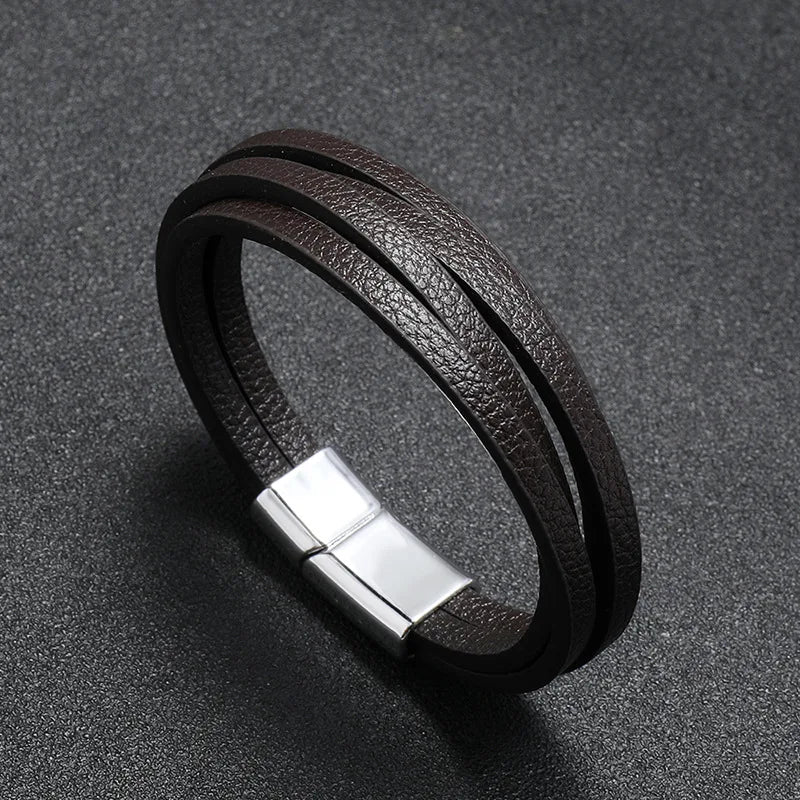 Braided Leather Bracelet