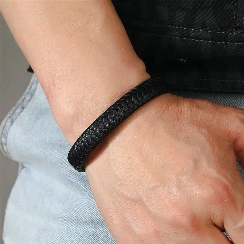 Braided Leather Bracelet