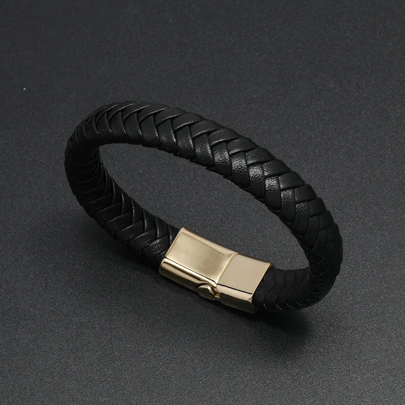 Braided Leather Bracelet