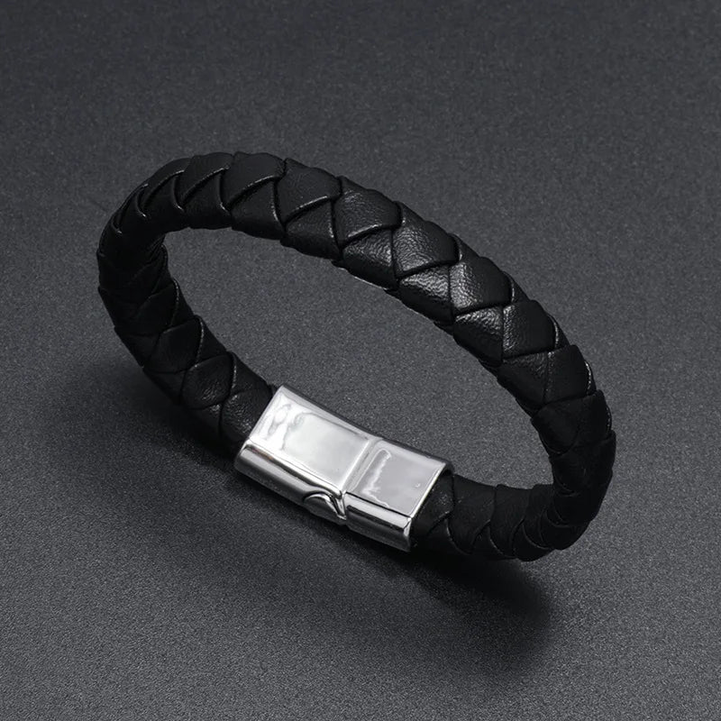Braided Leather Bracelet