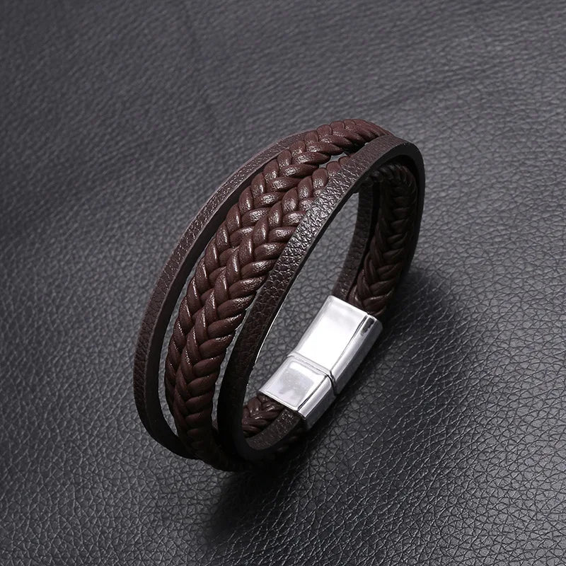 Braided Leather Bracelet