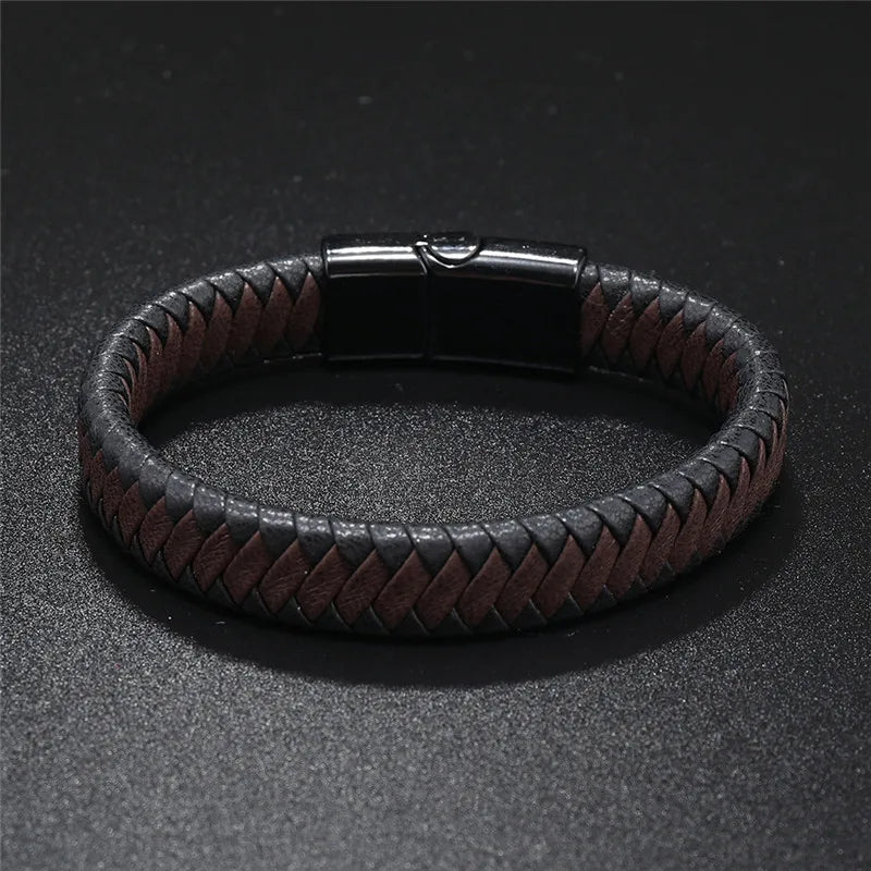 Braided Leather Bracelet