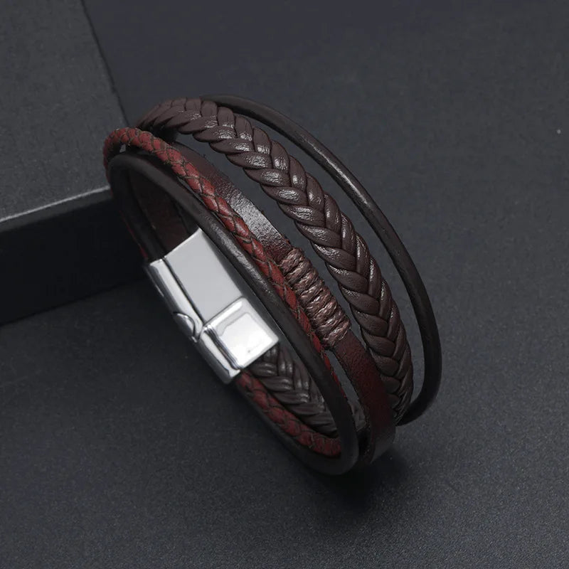 Braided Leather Bracelet