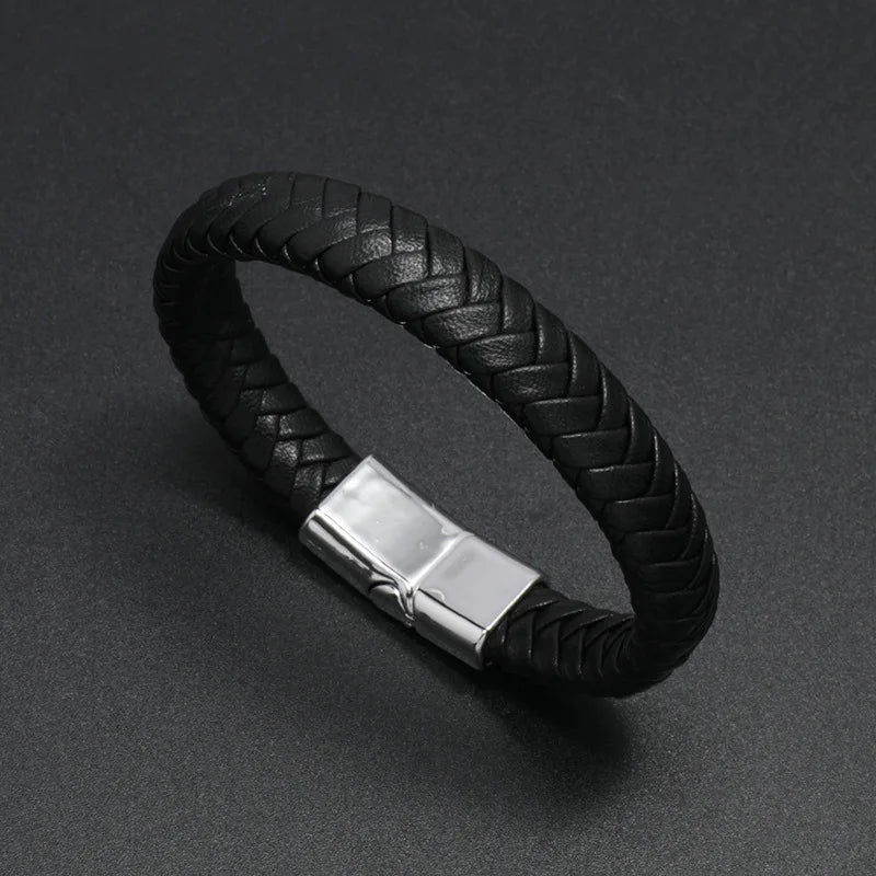 Braided Leather Bracelet