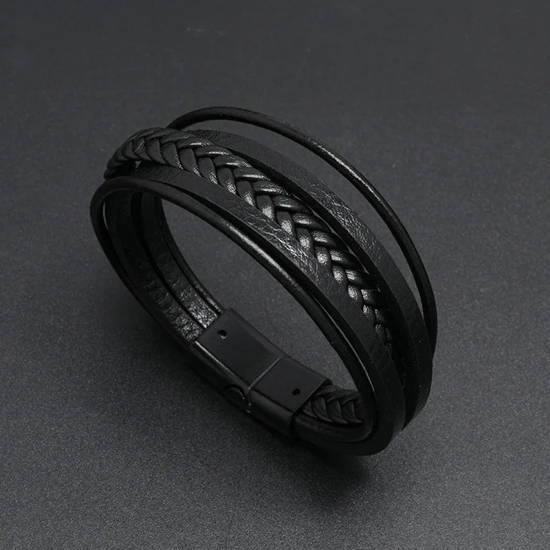Braided Leather Bracelet