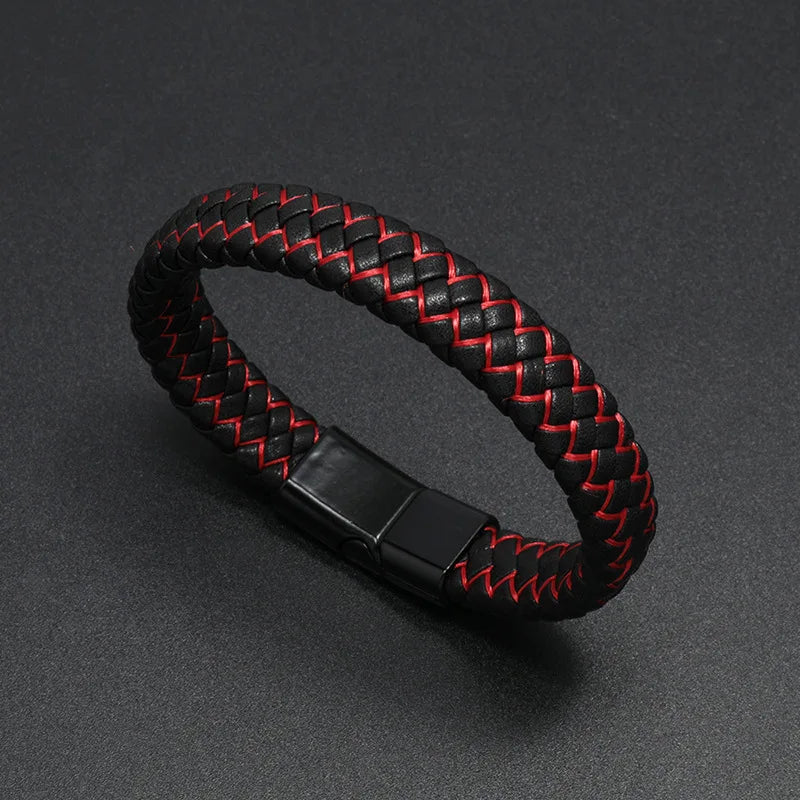 Braided Leather Bracelet