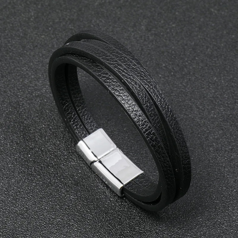 Braided Leather Bracelet