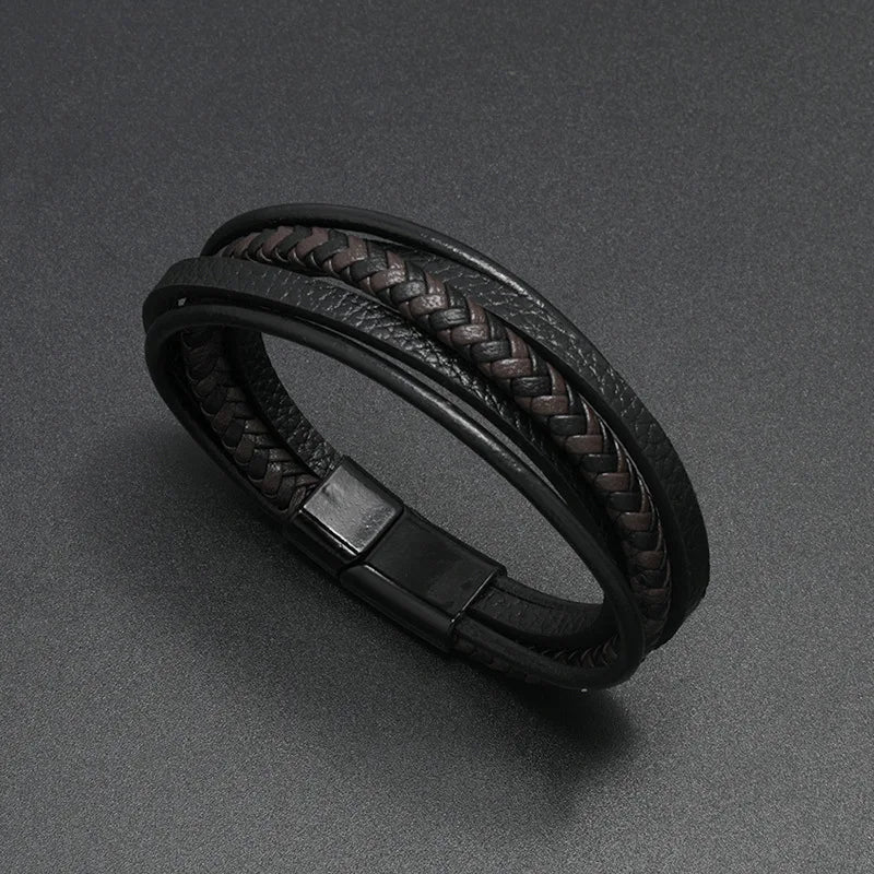 Braided Leather Bracelet