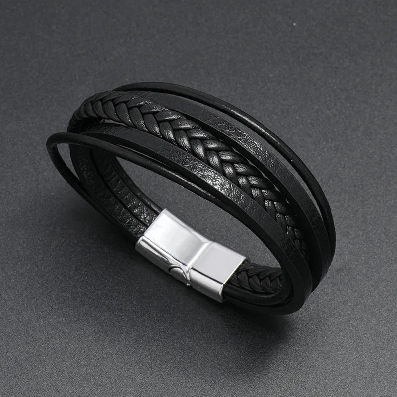 Braided Leather Bracelet