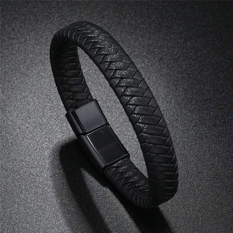 Braided Leather Bracelet