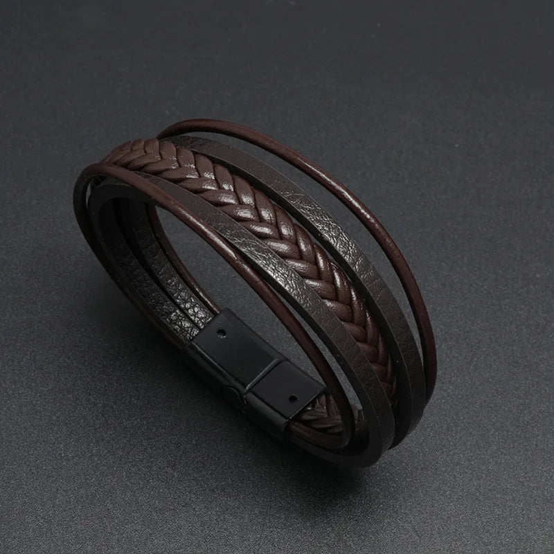 Braided Leather Bracelet