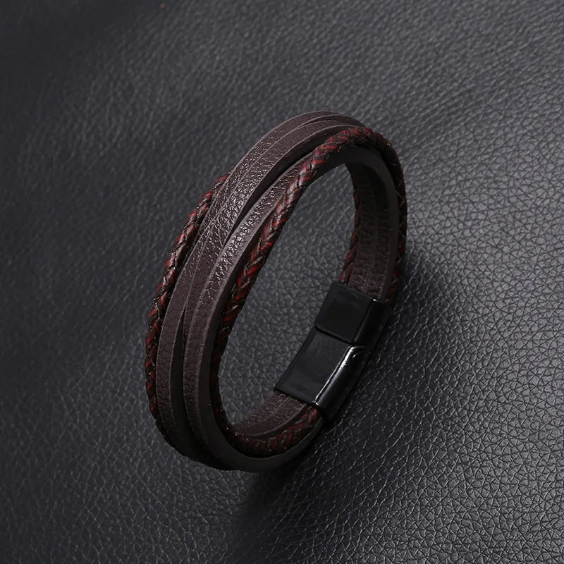 Braided Leather Bracelet