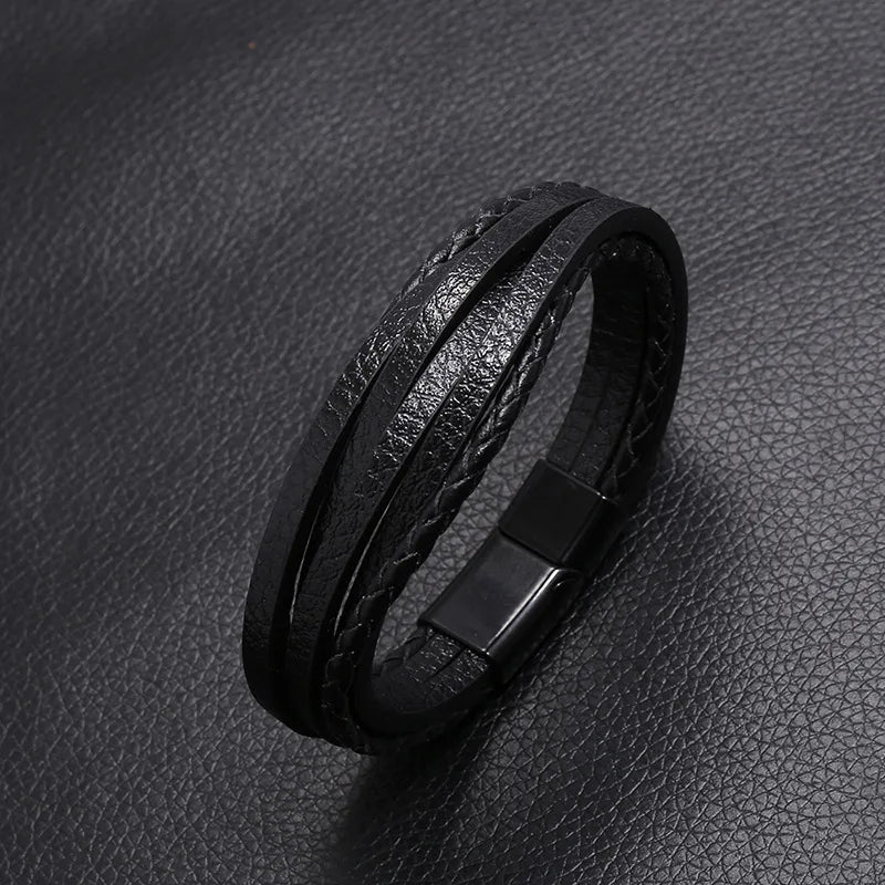 Braided Leather Bracelet