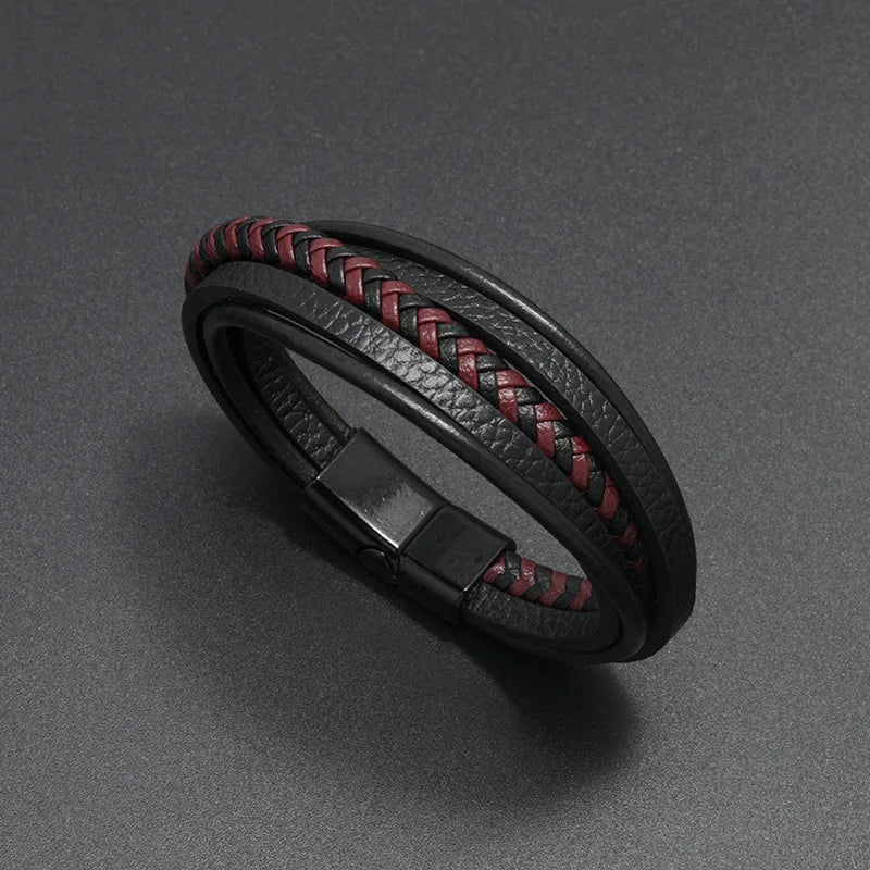 Braided Leather Bracelet