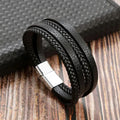 Multilayer Leather Rope Bracelet